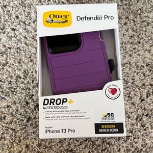 OtterBox Defender Pro Case for iPhone 13 Pro - Vibrant Purple